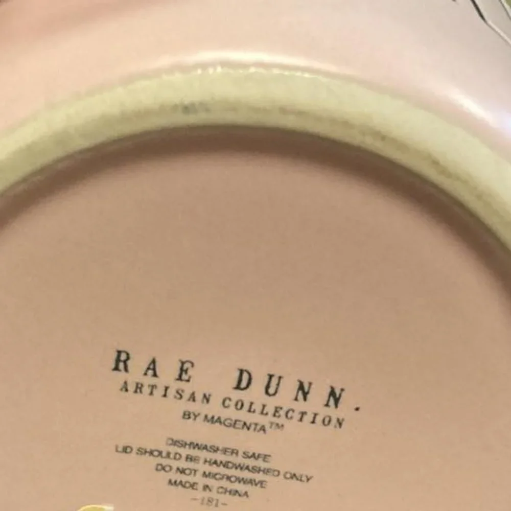 NEW! Rae Dunn QUEEN'S KITCHEN Pink Canister w/Crown TOPPER
